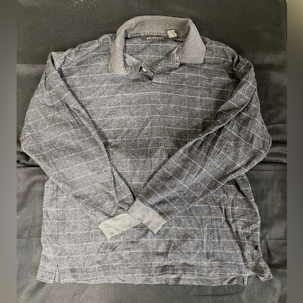 men’s collared sweater